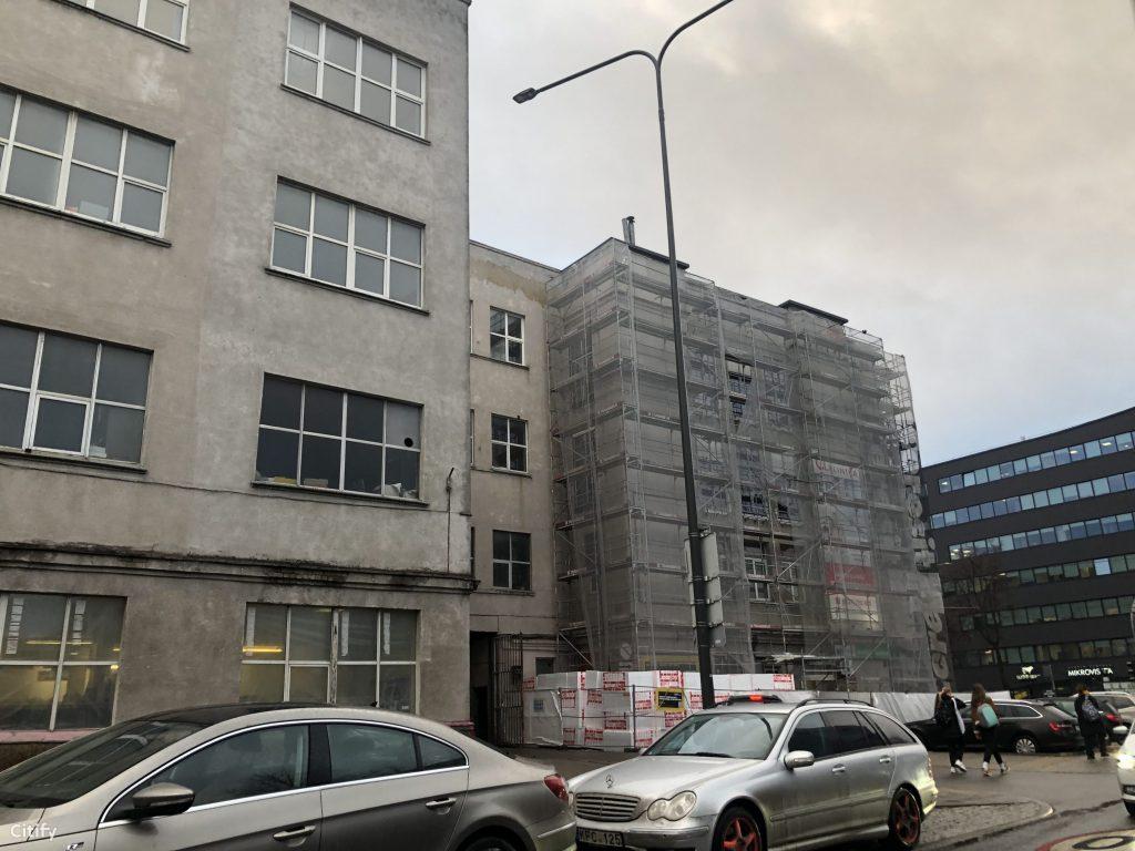 CITUS Radio City I etapas (Nida ir Banga) (Žemaičių g. 31) - Lofts - construction photos