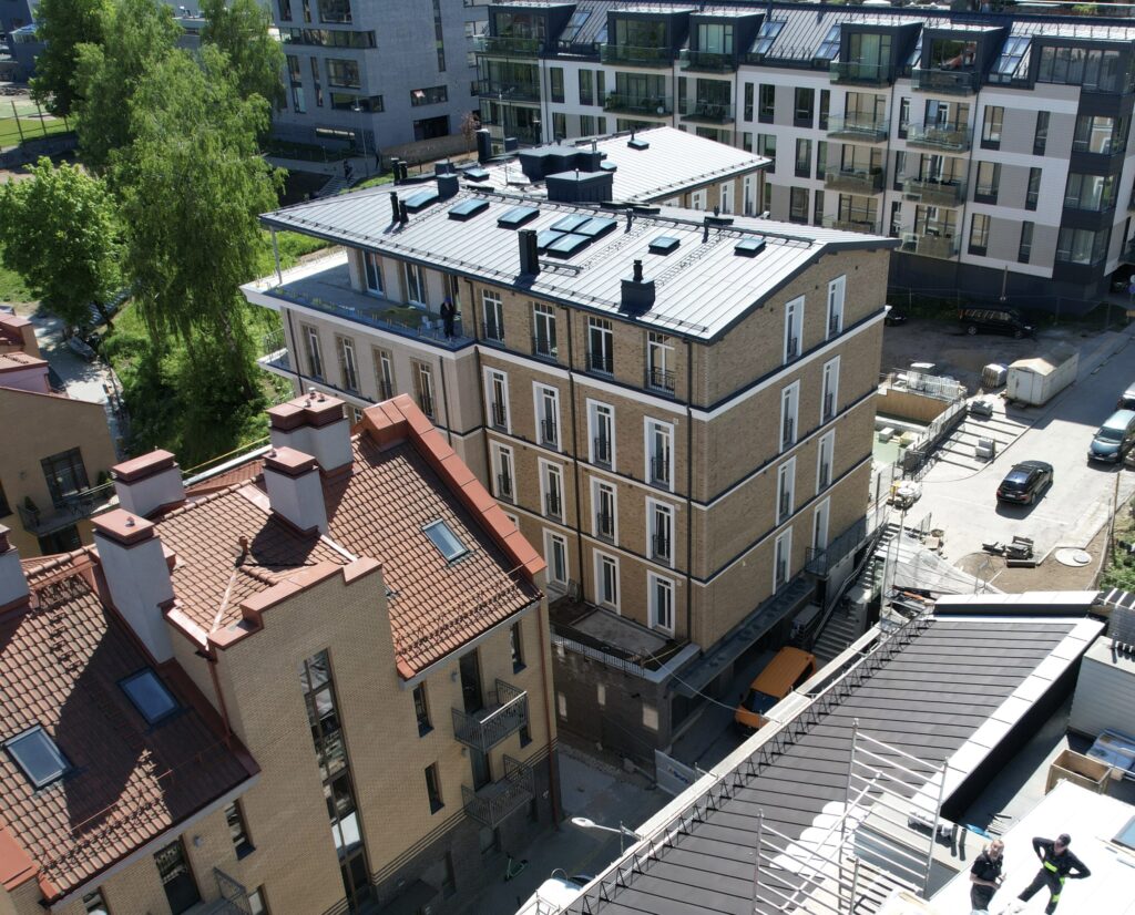 Mindaugo rezidencija (Mindaugo g. 12A) - Multi apartment - construction photos