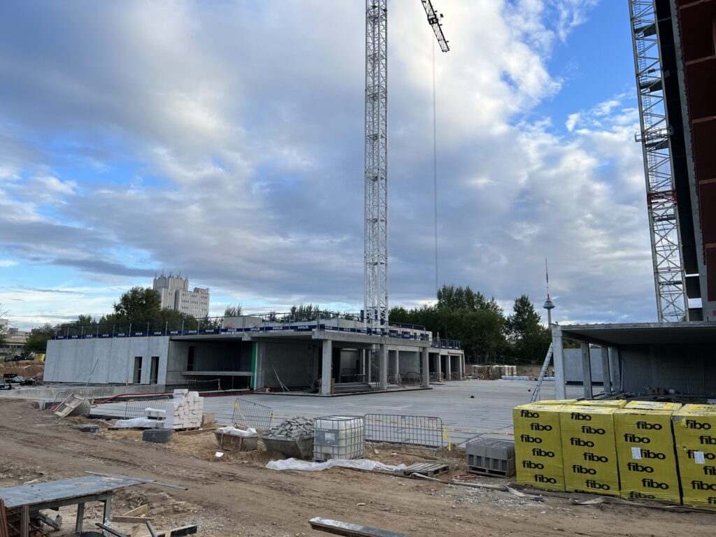 Skylum 2 etapas (Viršilų g. 6) - Multi apartment - construction photos