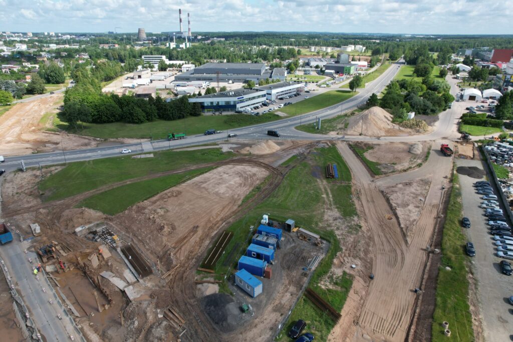 Kauno pietrytinis aplinkelis 1 etapas (Pietrytinis aplinkkelis) - Road - construction photos
