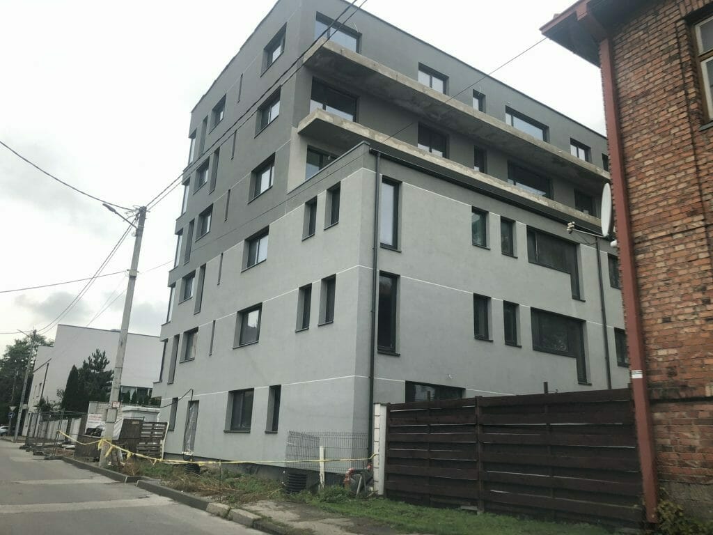 Žaliakalnio apartamentai (Č. Sasnausko g. 23) - Multi apartment - construction photos