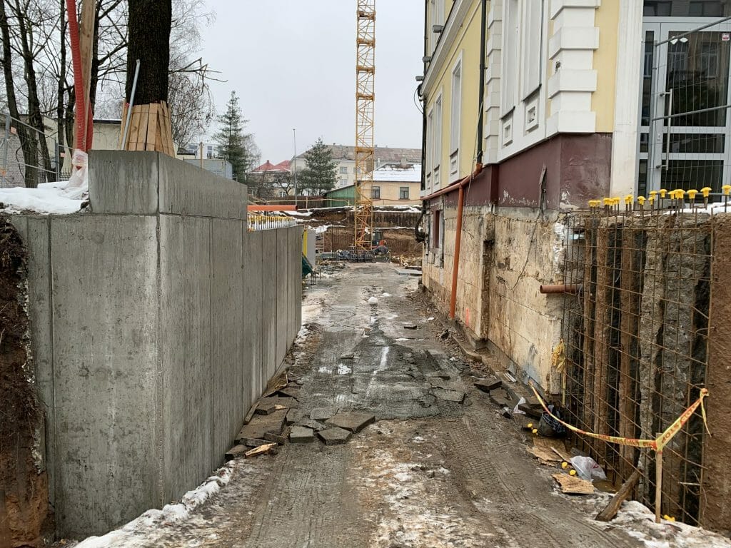 Vytenio 4 (Vytenio g. 4) - Multi apartment - construction photos
