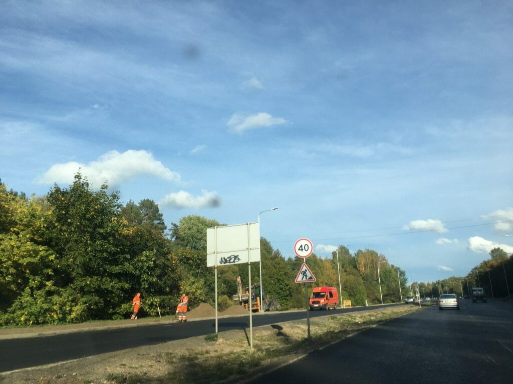 Stepono Batoro g. atnaujinimas (Stepono Batoro g.) - Bike path, Road - construction photos