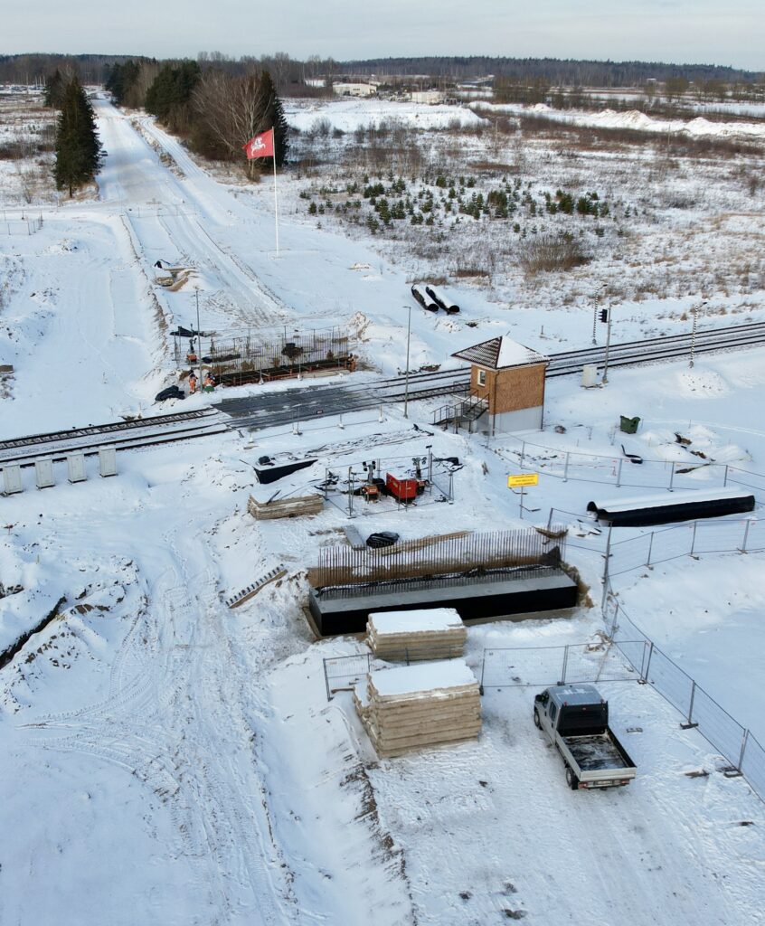 A15 ir 106 sankirtos rekonstrukcija (Liepkalnio g.) - Kelias - statybų nuotraukos