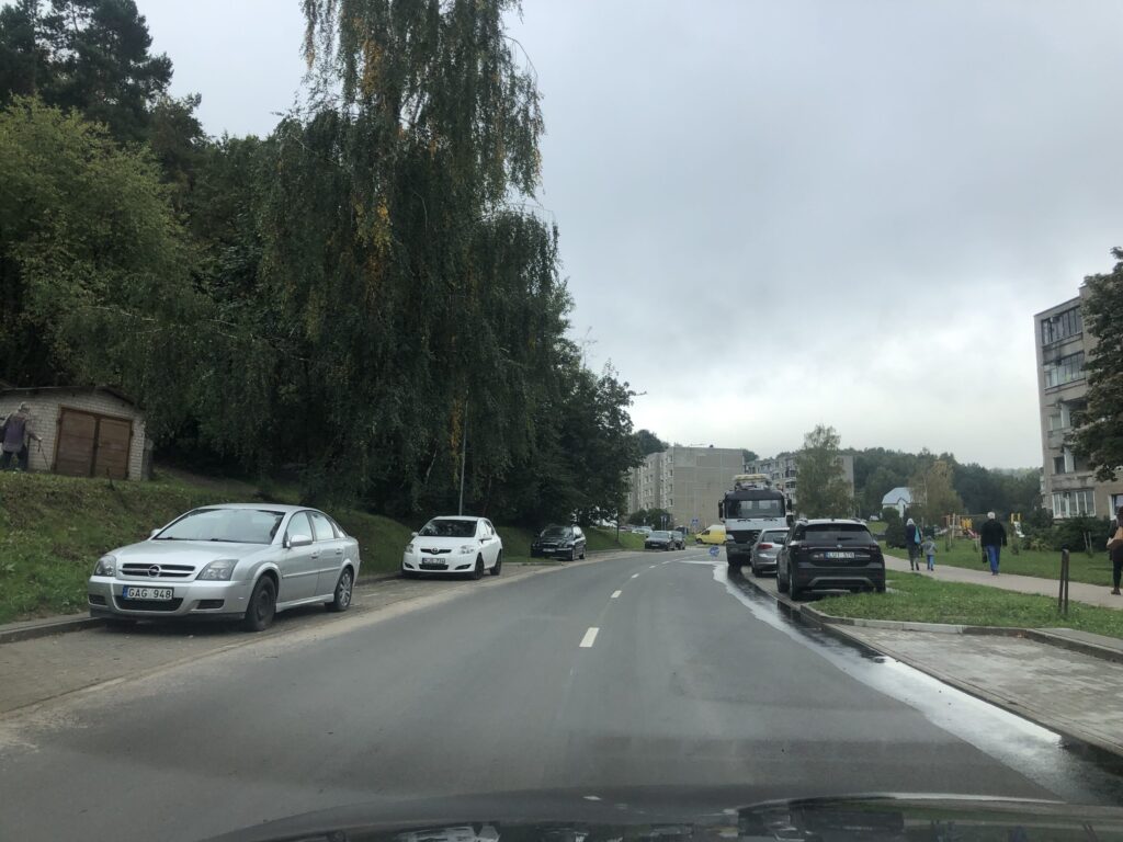 Ramaus eismo Vaduvos g. (Vaduvos g.) - Iela - būvdarbu attēli