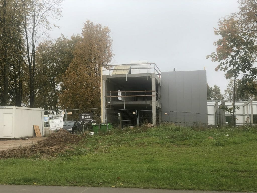 Partizanų g. 75K (Partizanų g. 75K) - Shopping center - construction photos