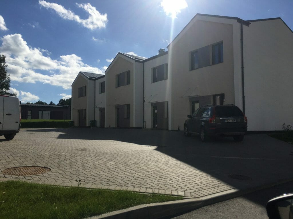 Pavilnio namai (P. P. Būčio g. 1, 2, 4, 5, 6, 7, 8, 9, 10, 11, 12, 13, 14, 16) - Row housing - construction photos