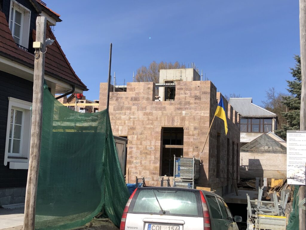 Žalioji g. 17 (Žalioji g. 17) - Hotel, Multi apartment - construction photos