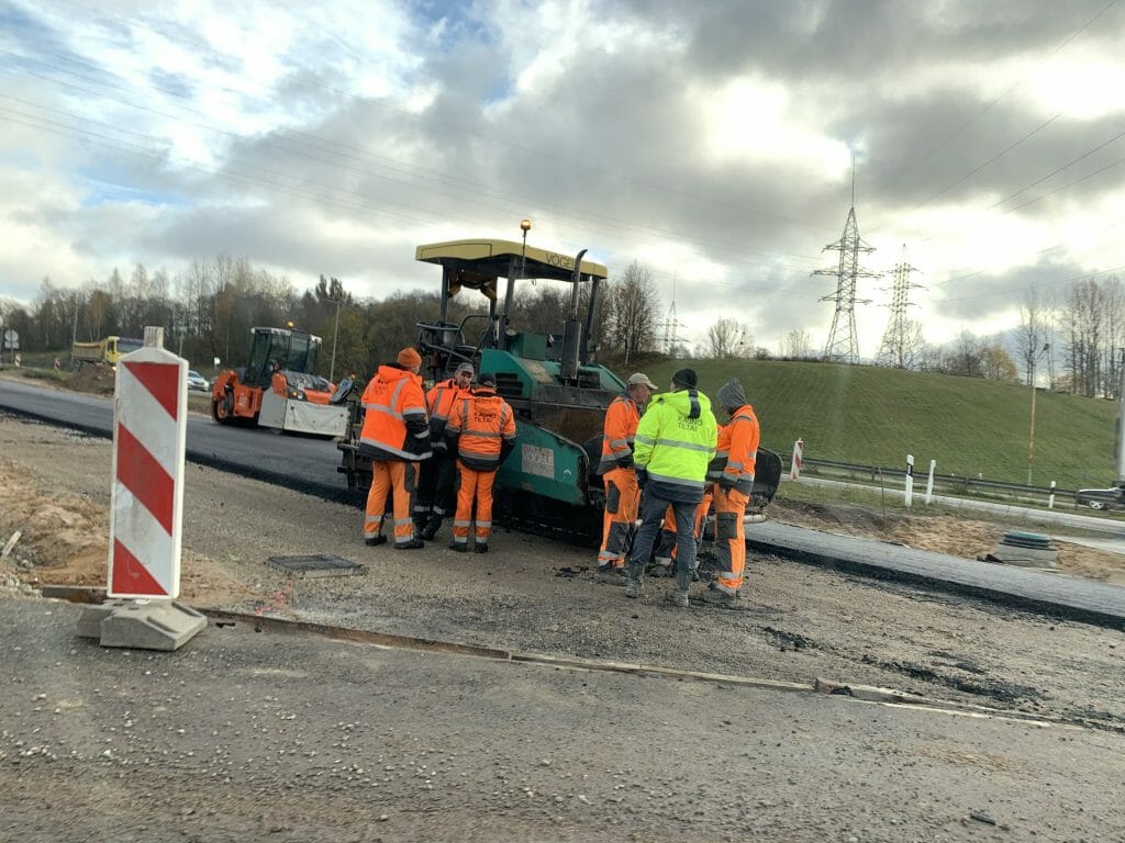 Islandijos pl. Kleboniškio tiltas 1 etapas (Islandijos pl.) - Bridge - construction photos