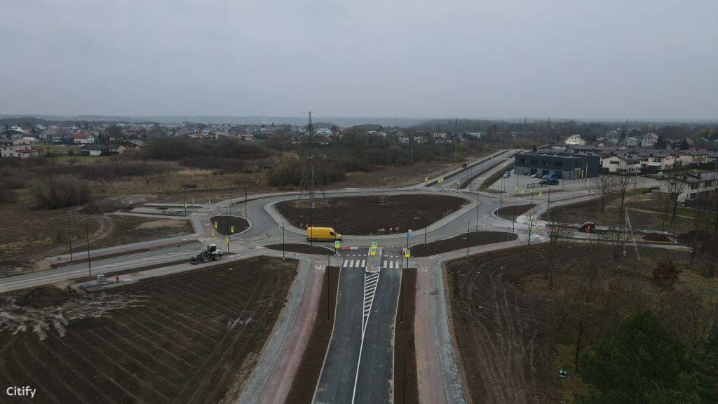 Seniavos pl. (nuo P. Klimo iki I. Šeiniaus g.) žiedinės sankryžos įrengimas (Seniavos pl.) - Street - construction photos
