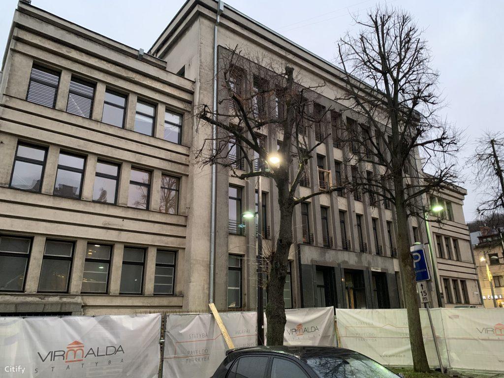 Kauno apskrities vyriausiasis policijos komisariatas Vytauto pr. (Vytauto pr. 91) - Administrative - construction photos