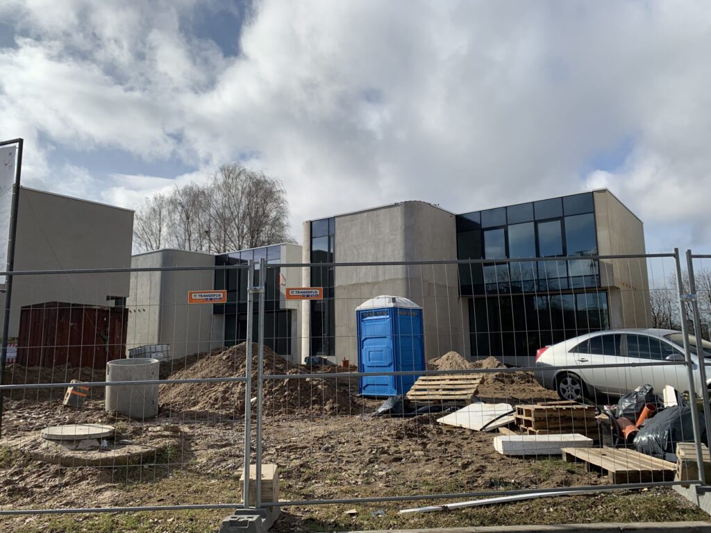 Dessau (Žeimenos g. 177) - Rindu mājas - būvdarbu attēli