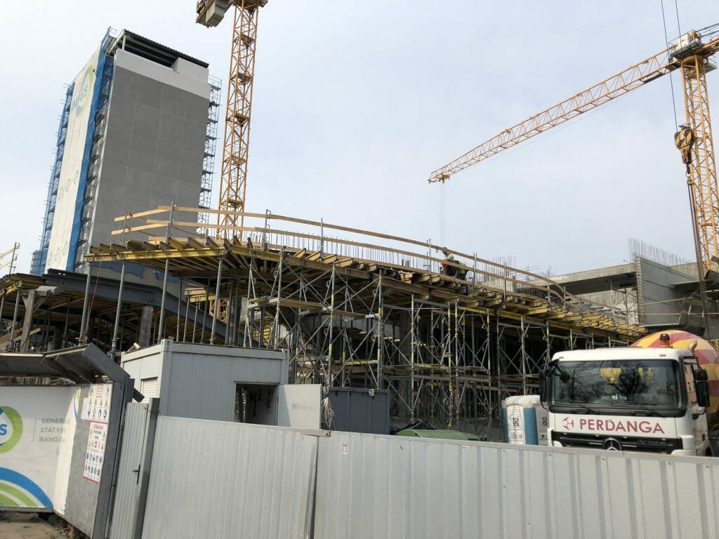 Klaipėdos muzikinis teatras (Danės g. 19) - Cultural center - construction photos