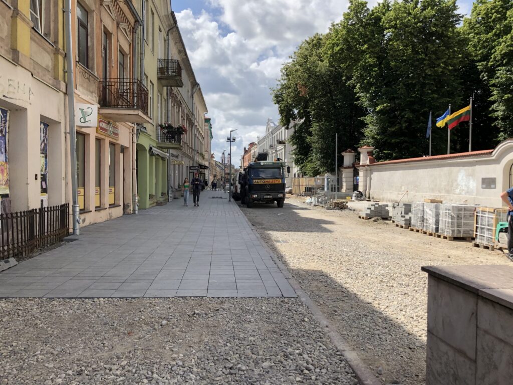 Vilniaus g. rekonstrukcija (Vilniaus g.) - Street - construction photos