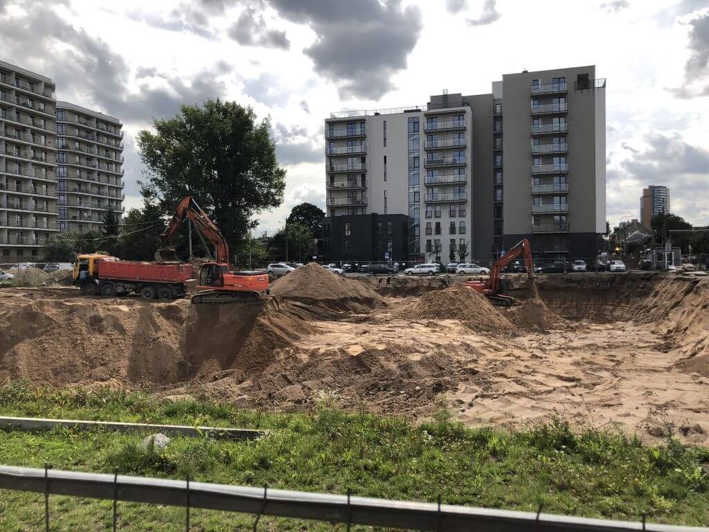 Cloud namai (Kalvarijų g. 84) - Korterelamu, Büroohoone - ehituse fotod