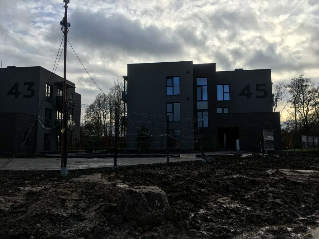 Kiara - saulėti namai (Svirbygalos g. 37) - Multi apartment - construction photos