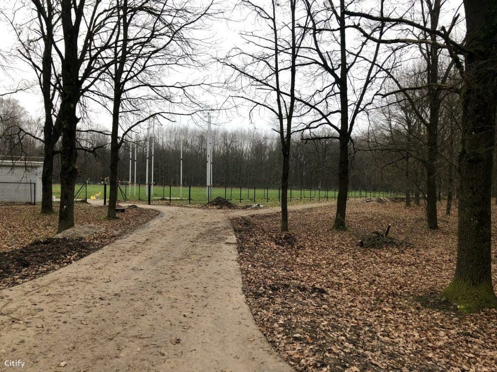 Ąžuolyno parkas (Radvilėnų pl.) - Park - construction photos