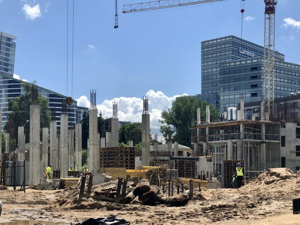 Andrum Metropolis (Lvovo g. 79) - Multi apartment - construction photos