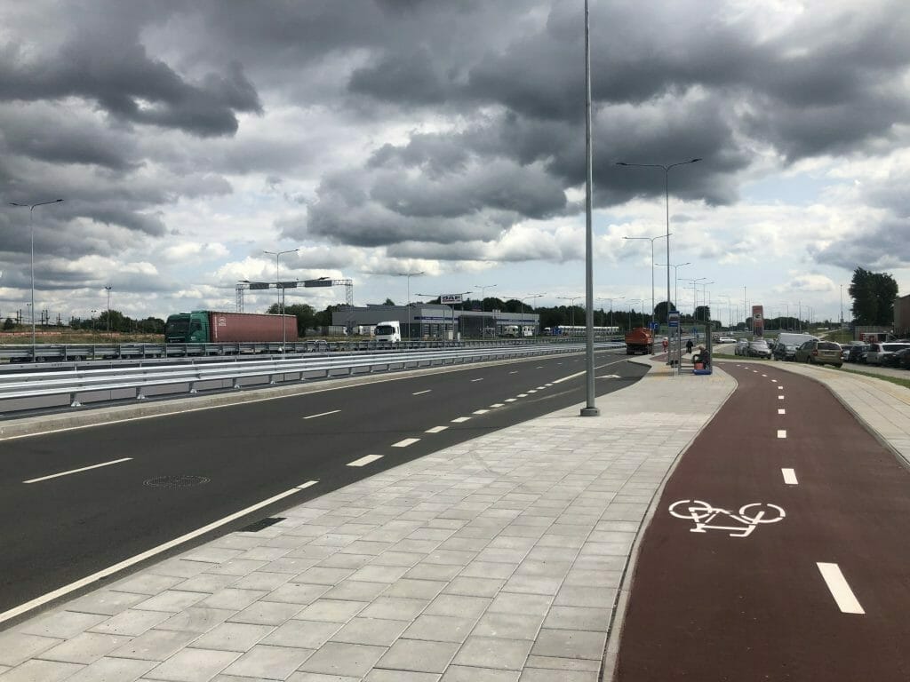 Žirnių, Liepkalnio ir Minsko pl. sankryžos rekonstrukcija (Minsko pl.) - Road - construction photos