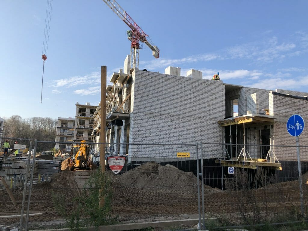 Liv_in Vilnius Ozas (Vito Gerulaičio g. 4) - Co-living - construction photos