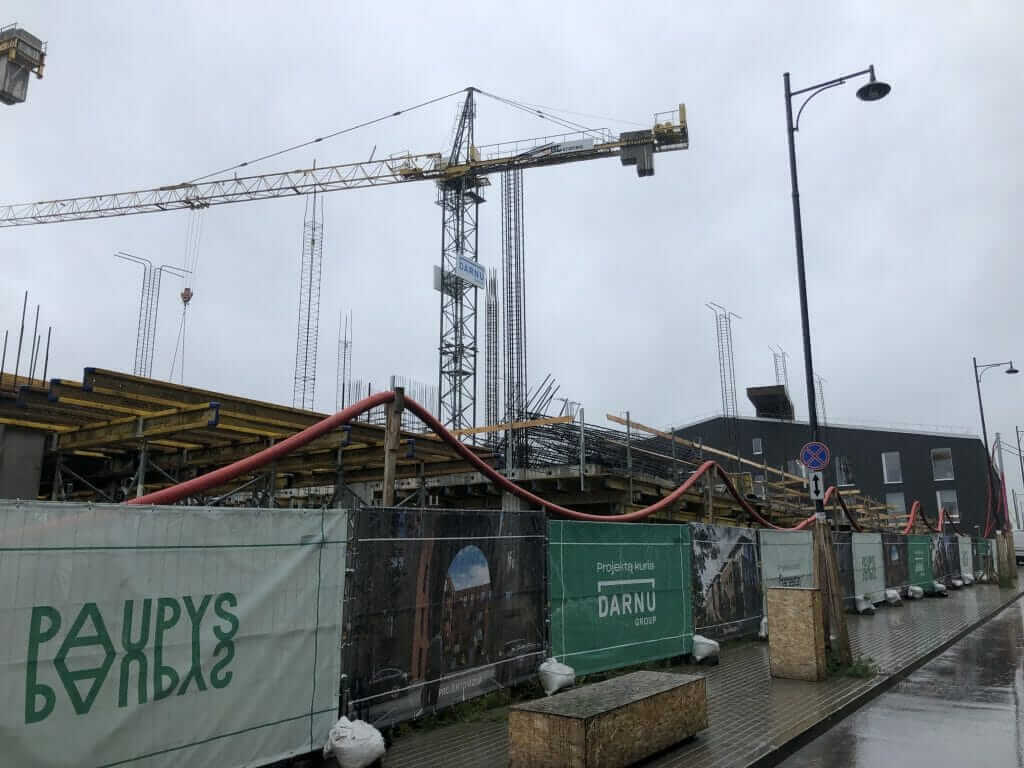 PAUPYS 6 etapas (Aukštaičių g. 7) - Multi apartment - construction photos