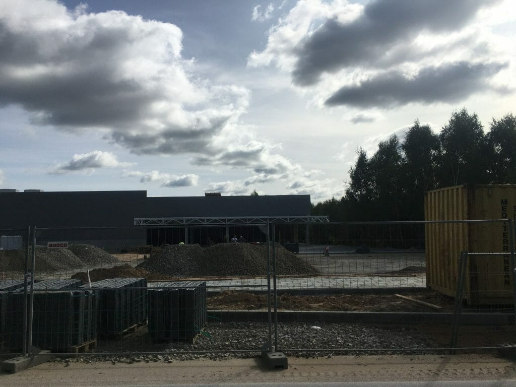 Maxima Moravų g. (Moravų g. 7) - Pārtikas veikals - būvdarbu attēli