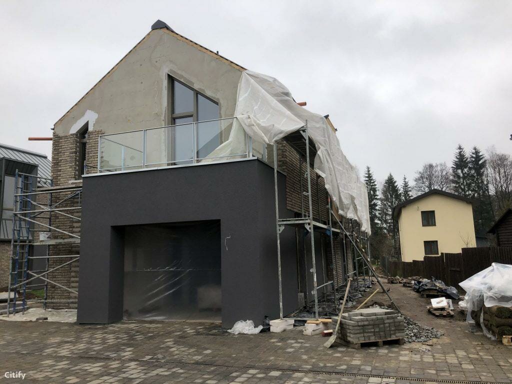 Gelvadiškių Sodų 3-ioji g. 35 (Gelvadiškių Sodų 3-ioji g. 35) - Private house community - construction photos