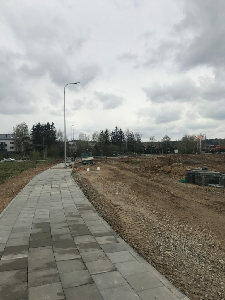Dangeručio g. ir Daujoto g. (Dangeručio g.) - Street - construction photos