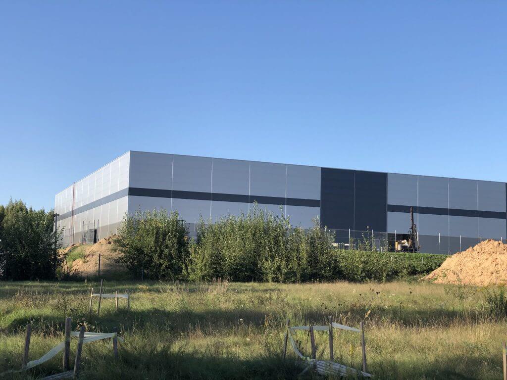 Liepkalnio industrinis parkas 1 etapas (Liepkalnio g. 172M) - Warehouse / Distribution center - construction photos