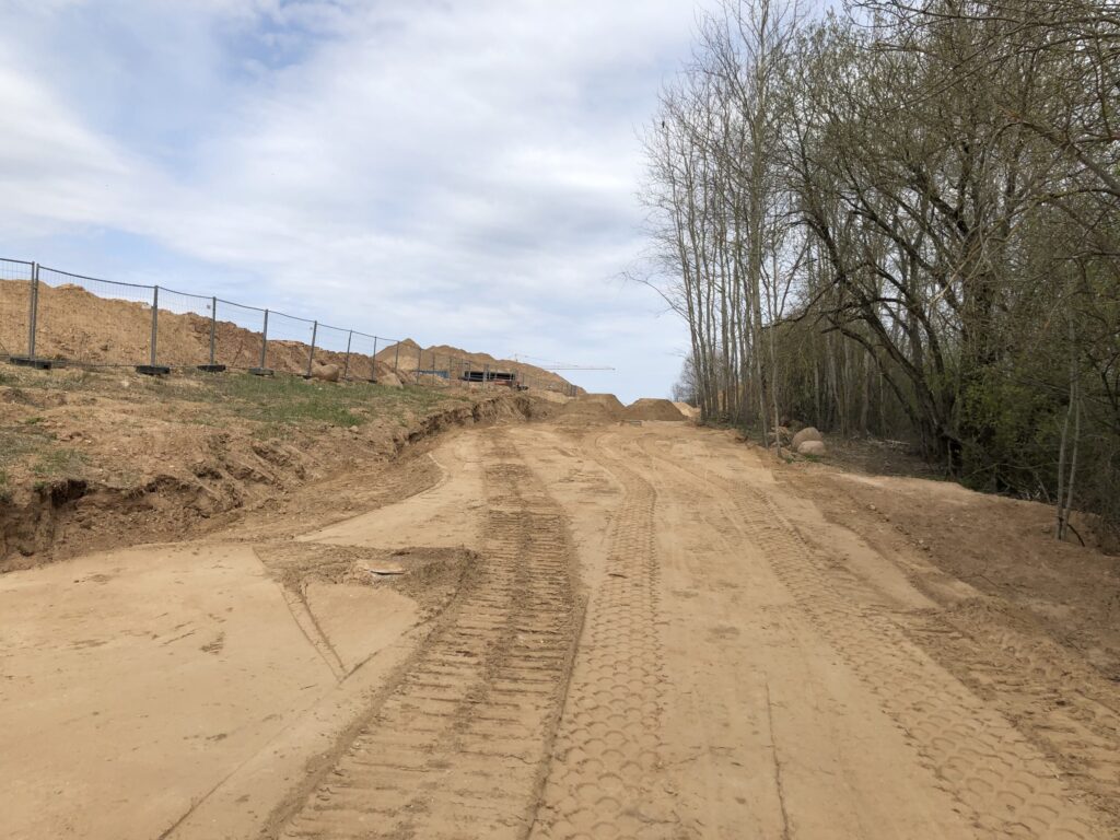 MO Garden 1 etapas (sublokuoti namai) (Mozūriškių g. 188, 200, 202, 204, 206, 208, 210, 212, 222, 224, 226, 228) - Row housing - construction photos