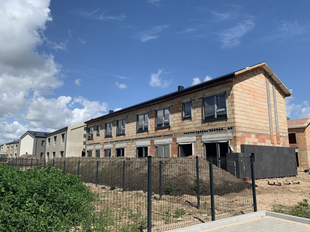 Šilainių miestelis 1 etapas (Alytaus g. 11-67) - Row housing - construction photos