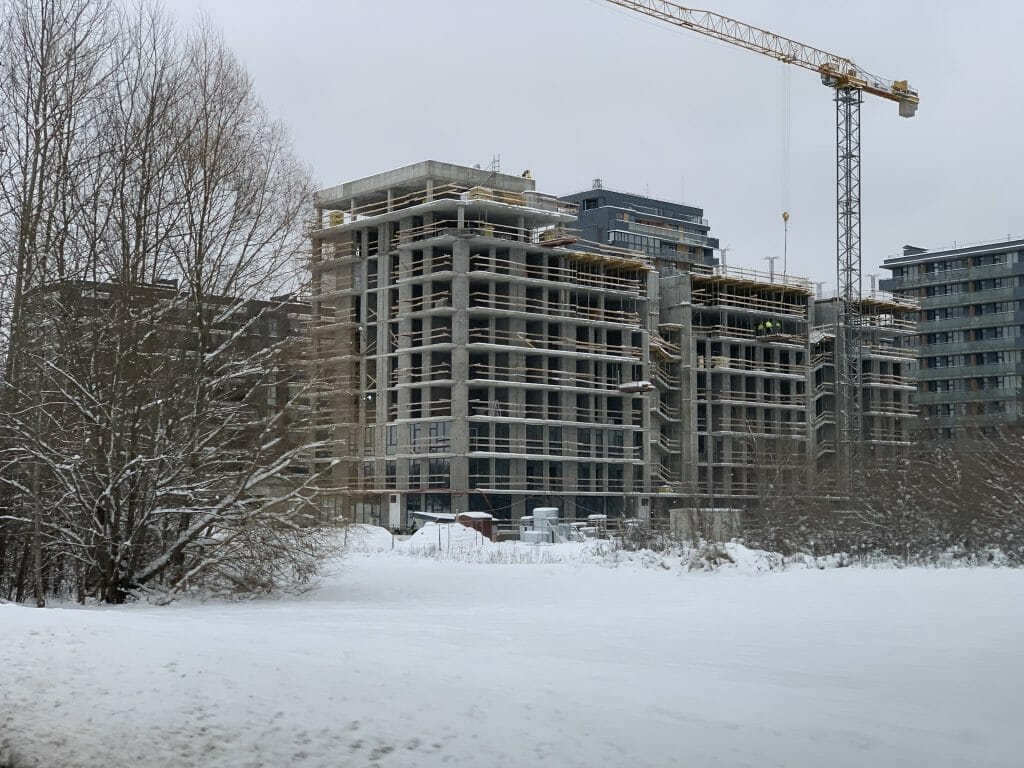 Trinapolio namai 2 etapas (Trinapolio g. 3) - Multi apartment - construction photos