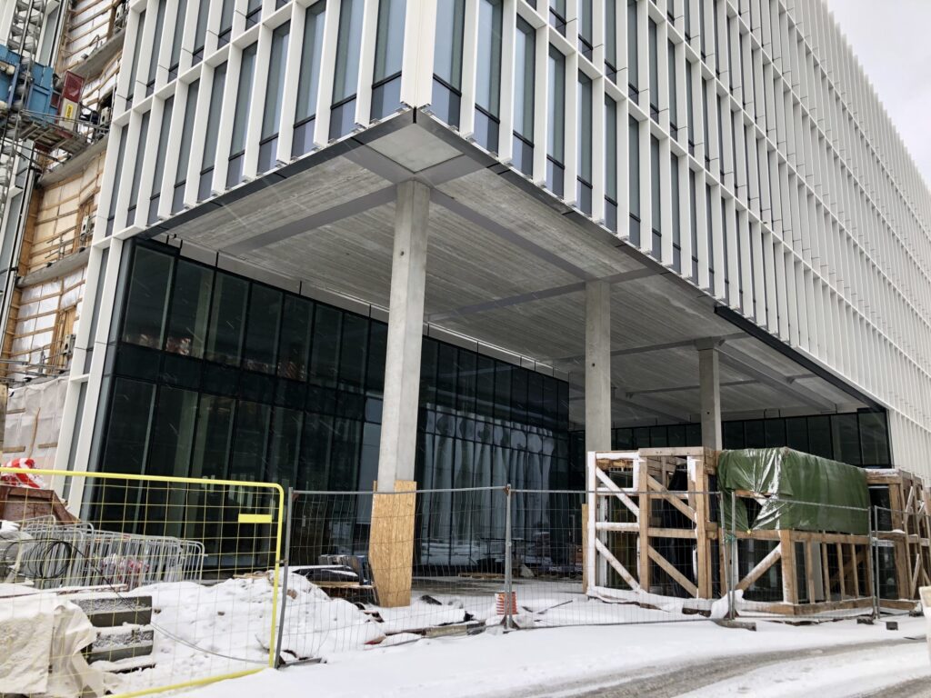 CORE (Ukmergės g. 126) - Office center - construction photos