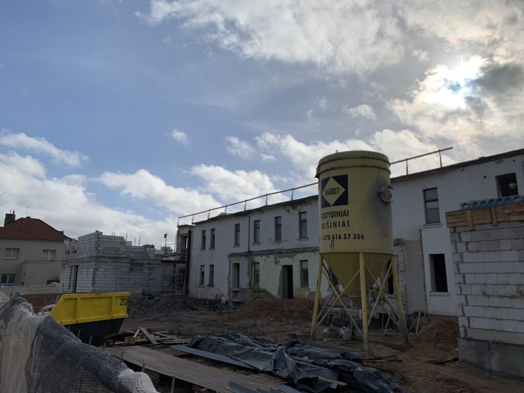 Darželis Jūratės g. (Jūratės g. 19) - Primary and secondary education - construction photos