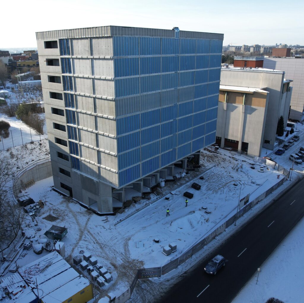 Centrinio archyvo priestatas (O. Milašiaus g. 23) - Administrative - construction photos