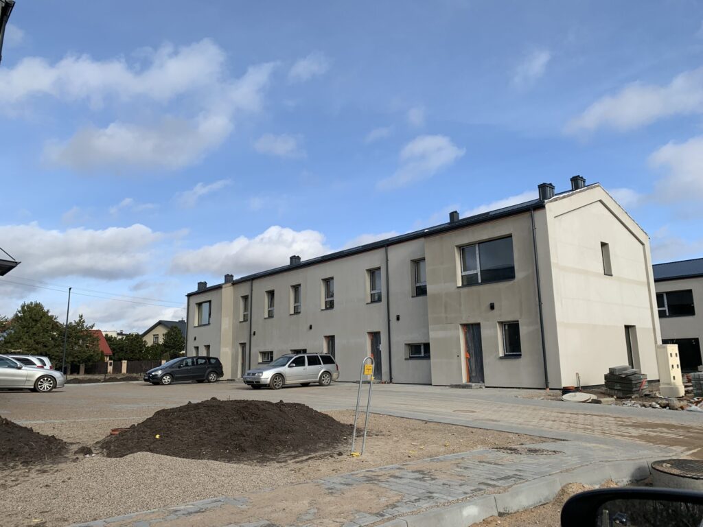 Šilainių miestelis 1 etapas (Alytaus g. 11-67) - Row housing - construction photos
