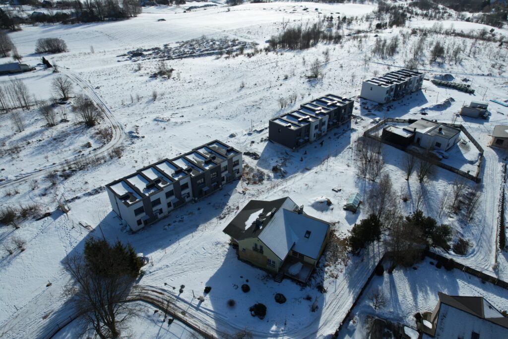 24 terasos (Tarandės g. 24C, 24D, 24E, 24F, 24G, 24H, 24J, 24K, 24L, 24M, 24N, 24P) - Row housing - construction photos