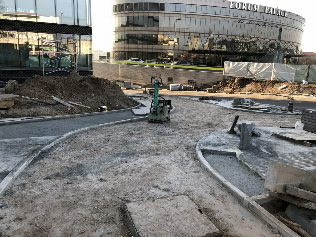 Algimanto Nasvyčio g. (Upės g.) - Street - construction photos