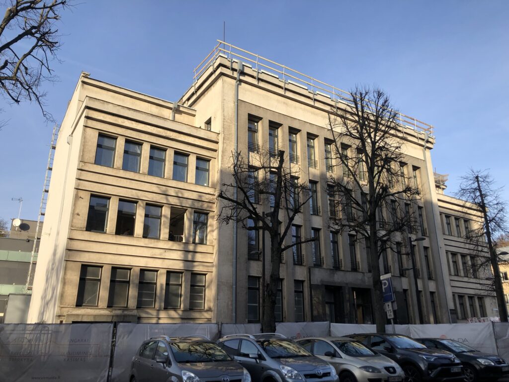 Kauno apskrities vyriausiasis policijos komisariatas Vytauto pr. (Vytauto pr. 91) - Administrative - construction photos