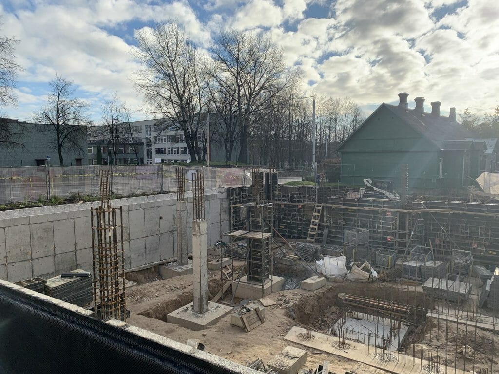 Star House (Kalvarijų g. 126A) - Multi apartment - construction photos