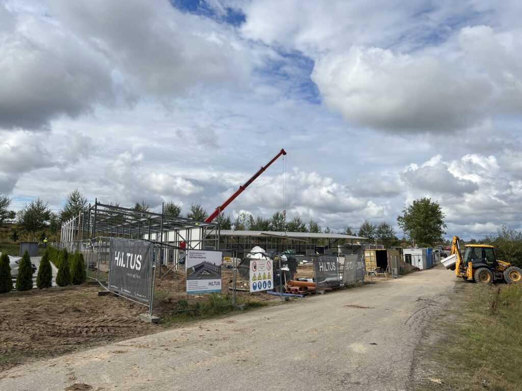 NordSpace Talino g. 10A (Talino g. 10A) - Shopping center, Warehouse / Distribution center - construction photos