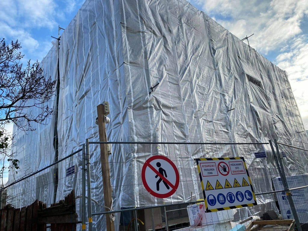 Cozy Life 1 etapas (Kintų g. 3) - Multi apartment - construction photos