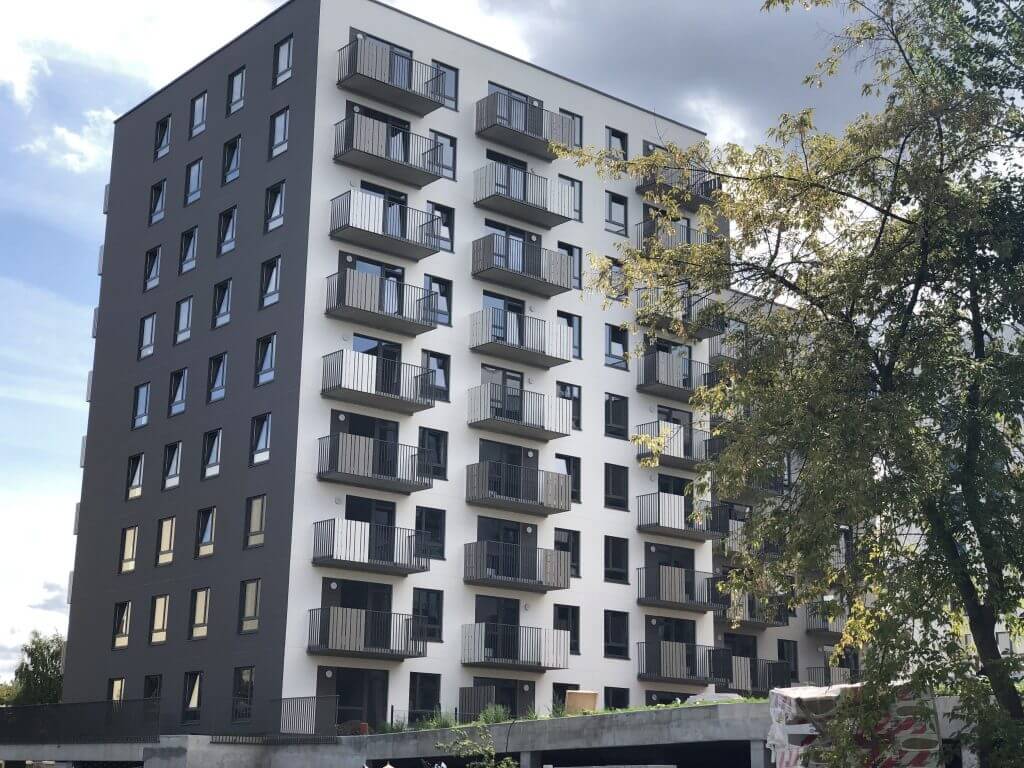 Linkmenų ežerai 3 etapas (Linkmenų g. 58) - Multi apartment - construction photos