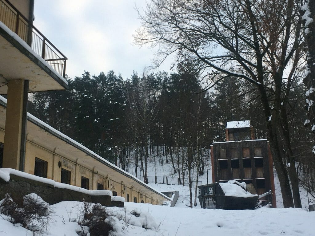 Kalnų parko stadionas (T. Kosciuškos g. 7) - Sports field or court - construction photos