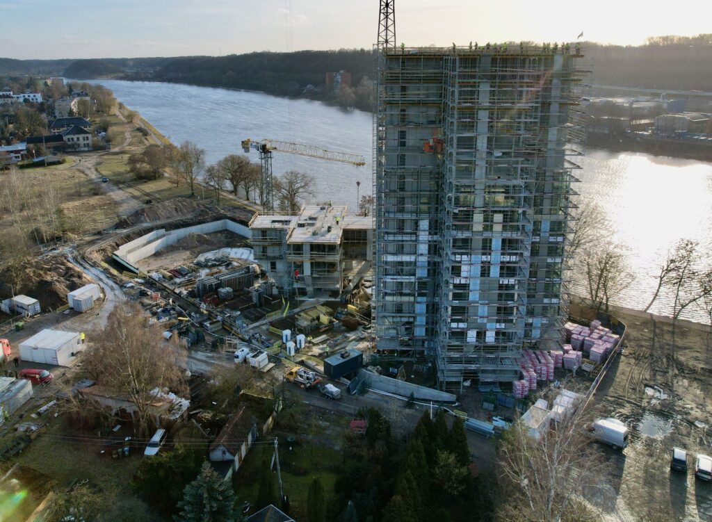 Kaunorama 1 etapas (A ir B namas) (A. Juozapavičiaus pr. 139A) - Multi apartment - construction photos