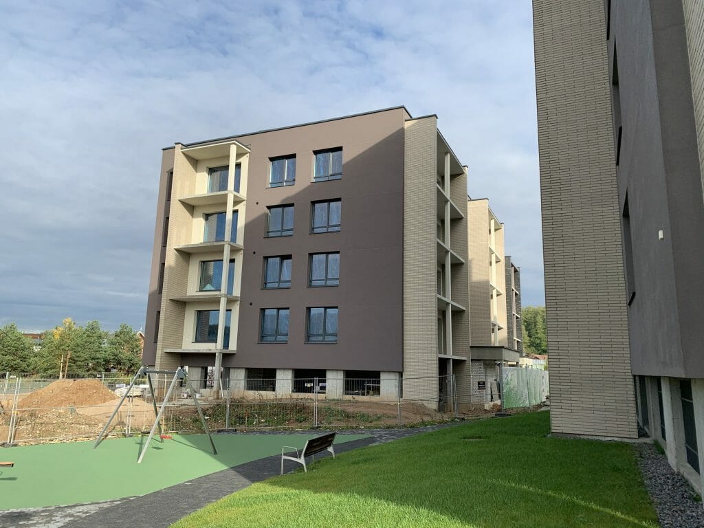 Aitvarų namai 2 etapas (Lazdynėlių g. 16A, 16B, 16C) - Multi apartment - construction photos