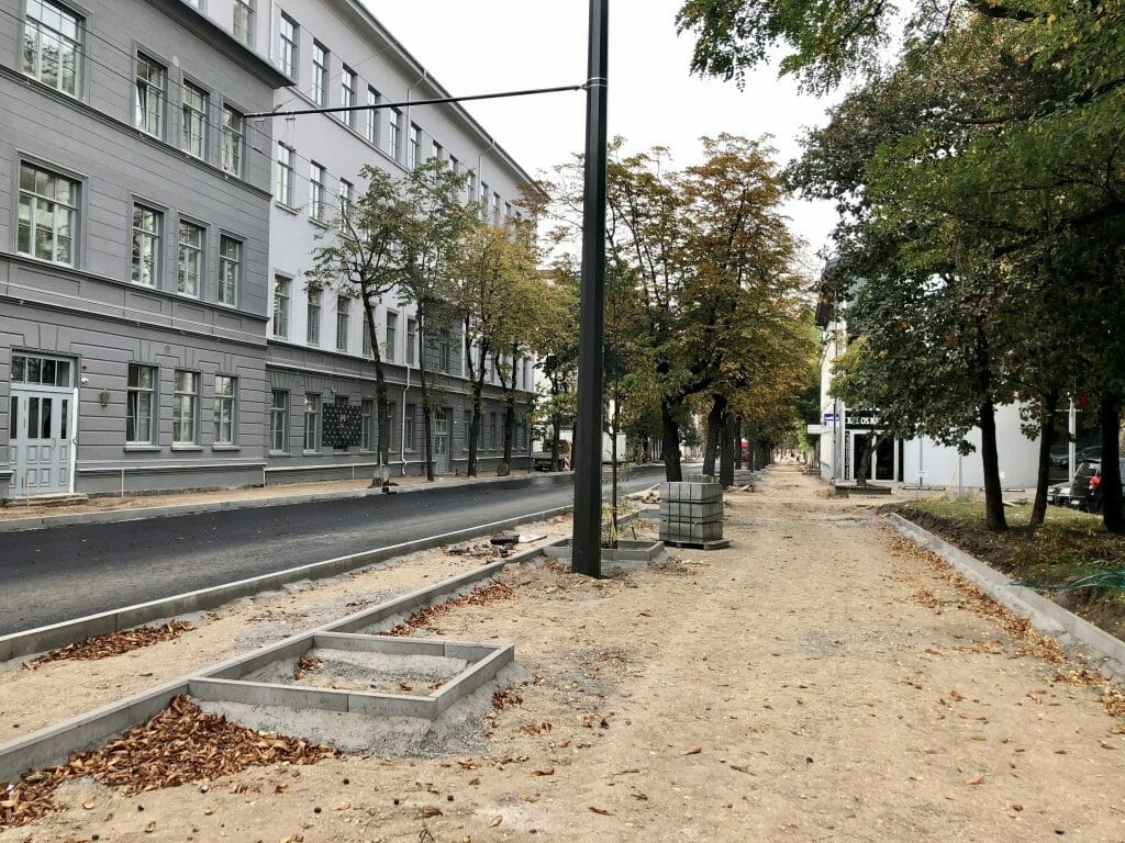 Kęstučio g. rekonstrukcija (Kęstučio g.) - Street - construction photos