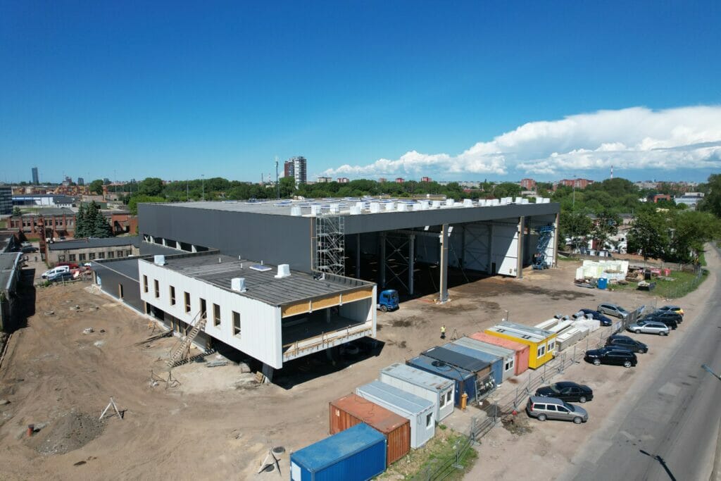 Senoji Smiltelės g. 7 (Senoji Smiltelės g. 7) - Light manufacturing - construction photos