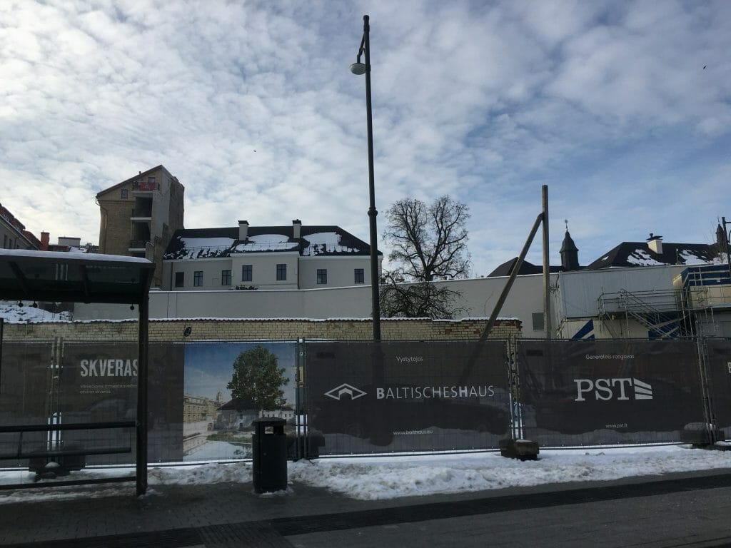 Bokšto skveras (Bokšto g. 6) - Food services, Resort - construction photos