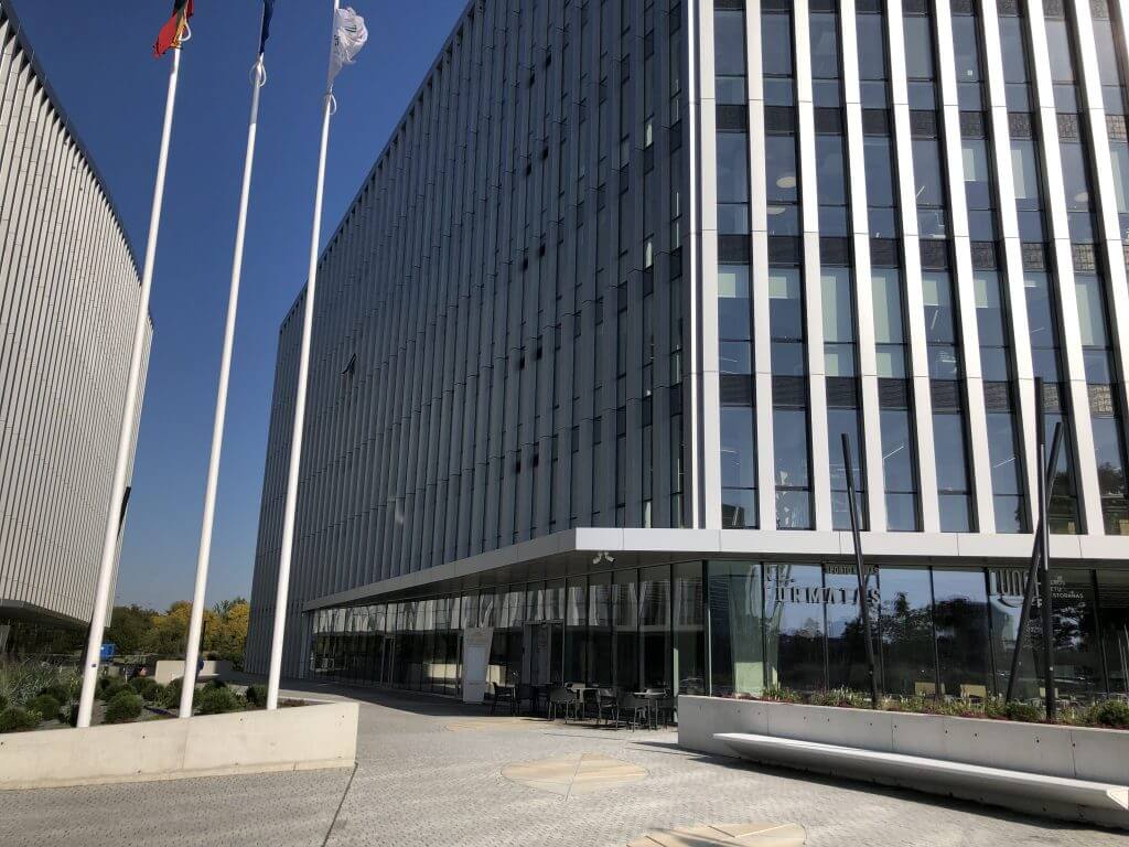 Park Town (Lvovo g. 105A) - Office center - construction photos